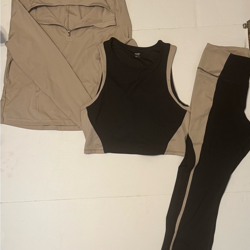 Tan AVIA Three Piece Set
